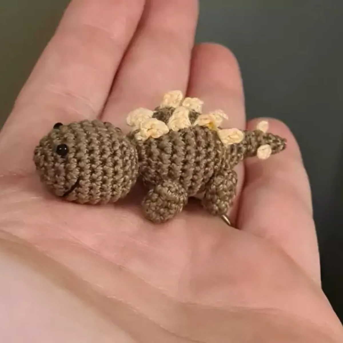 Mini Stegosaurus Haken
