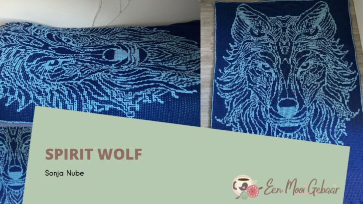 Nederlands haakpatroon wolven deken – Spirit Wolf – Sonja Nube