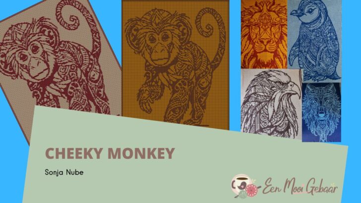 Nederlands haakpatroon apen deken – Cheeky Monkey – Sonja Nube