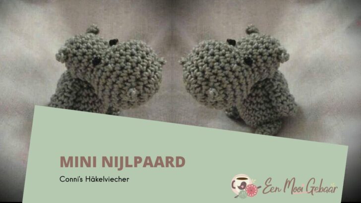 Mini Nijlpaard Haken