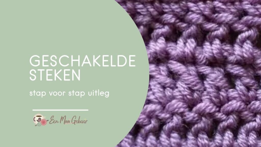 Haaksteken 36 Geschakelde steken Omslagfoto 1