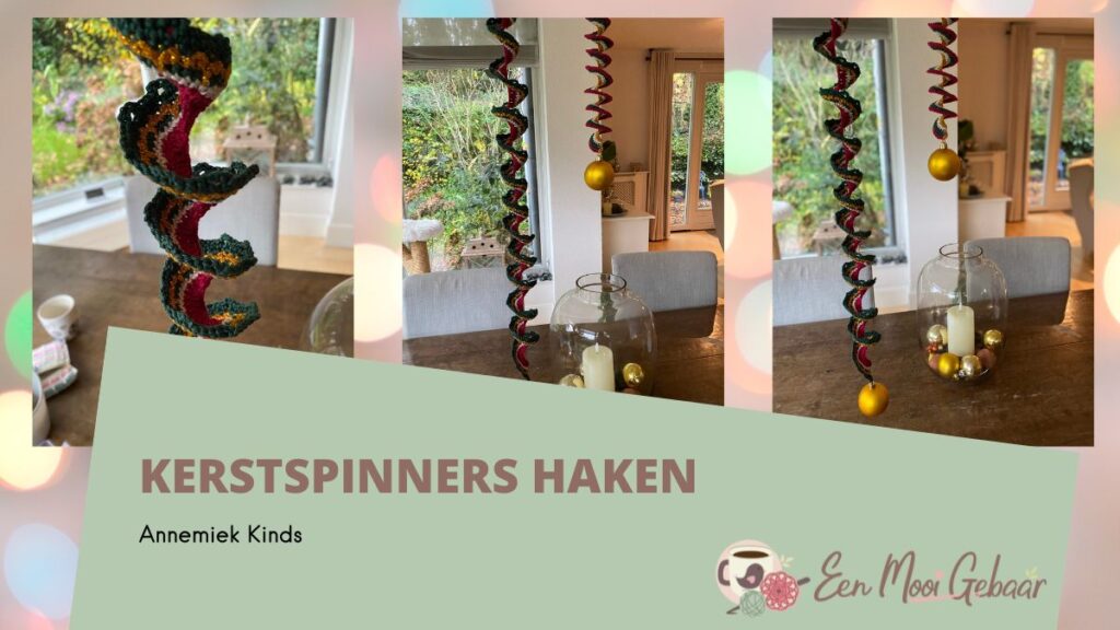 Kerstspinners haken Annemiek Kinds Omslagfoto