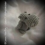 Mini Nijlpaard Haken 265 Gratis haakpatroon Mini Nijlpaard Haken - Amigurumi - Rico Essentials #10 katoen - haaknaald 1.5 mm