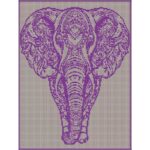 Nederlands haakpatroon olifanten deken - Gentle Elephant - Sonja Nube 263 Gratis haakpatroon Nederlands haakpatroon olifanten deken - Gentle Elephant - Sonja Nube - Deken - haaknaald 4 mm