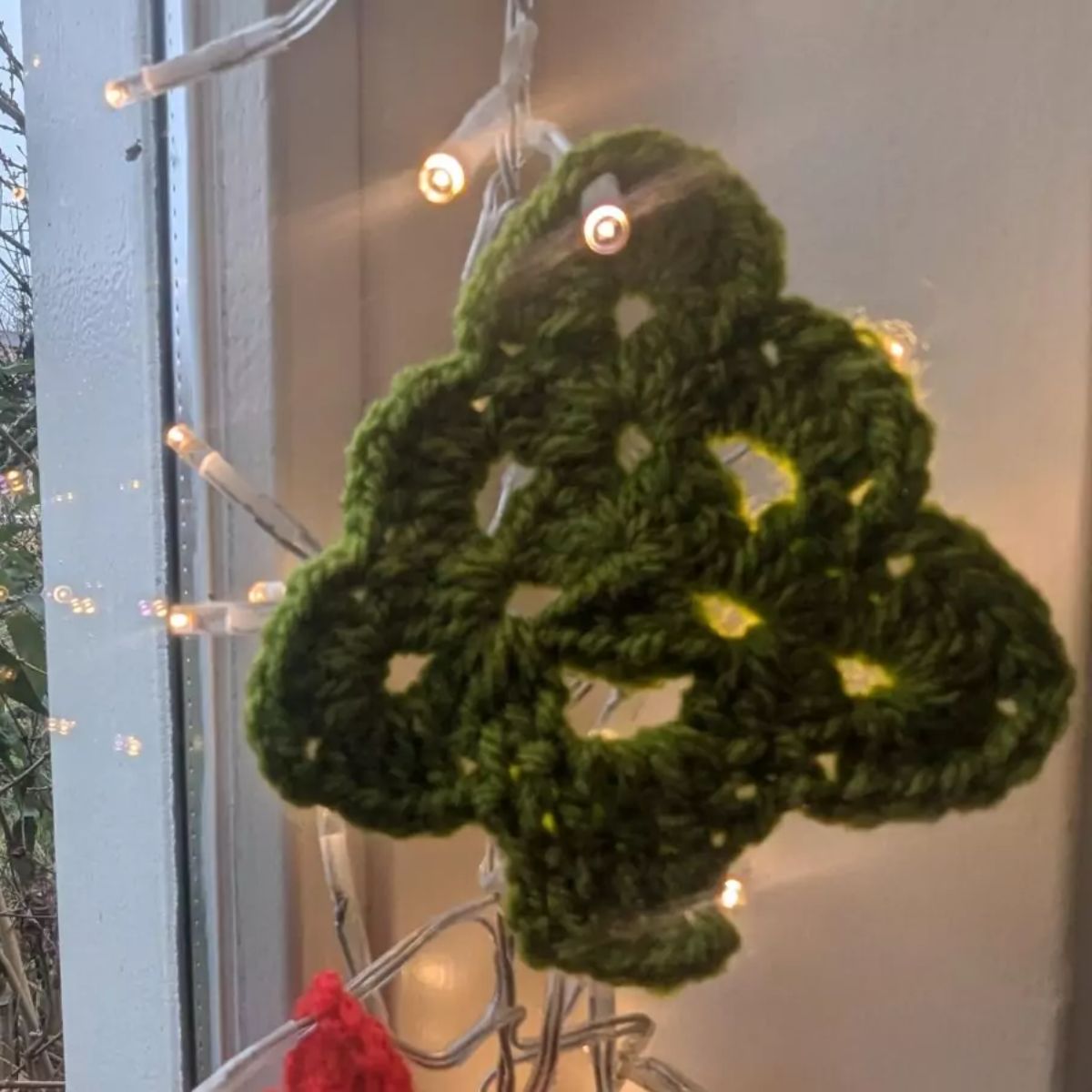 Platte Kerstboom haken