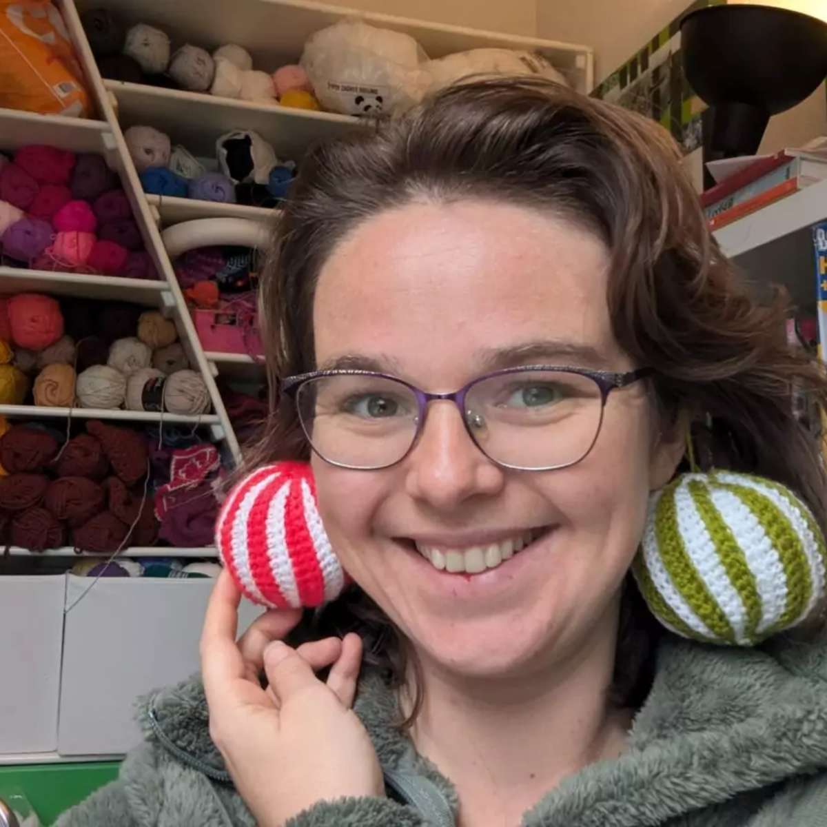 Spiraal Kerstbal Haken