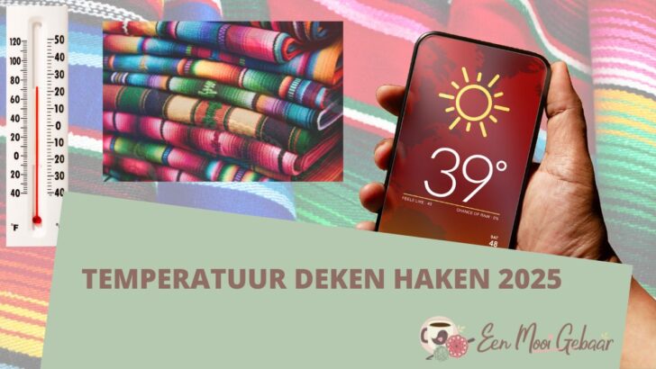 Temperatuurdeken haken 2025 Omslagfoto