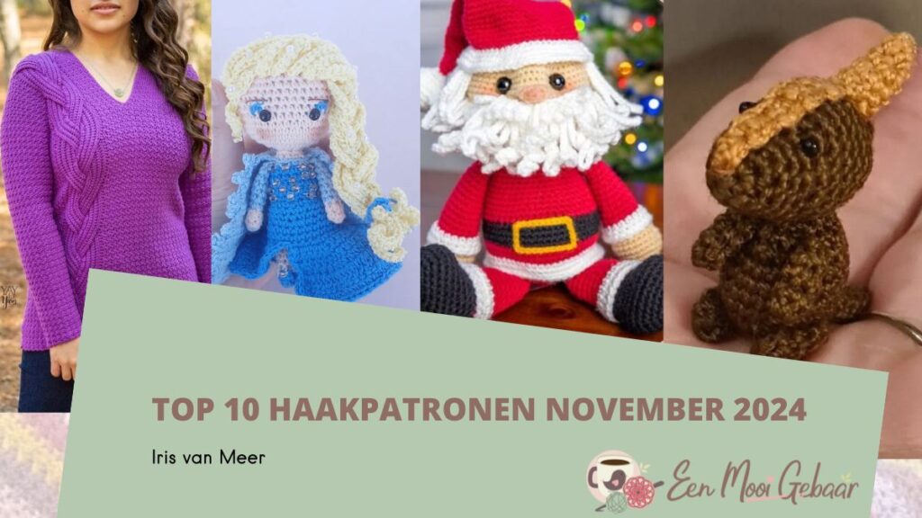 Top 10 haakpatronen nobember 2024