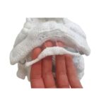 Tongbeen Haken 233 Gratis haakpatroon Tongbeen Haken - Decoratie, Menselijk lichaam - Rico Essentials #10 katoen - haaknaald 1 mm