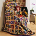 Woonboot Harmony deken 235 Gratis haakpatroon Woonboot Harmony deken - Harmony - Stylecraft Special DK - haaknaald 4 mm