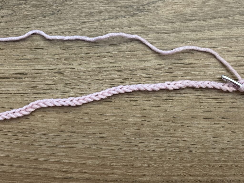Distelsteek haken 6 Distelsteek stap 1