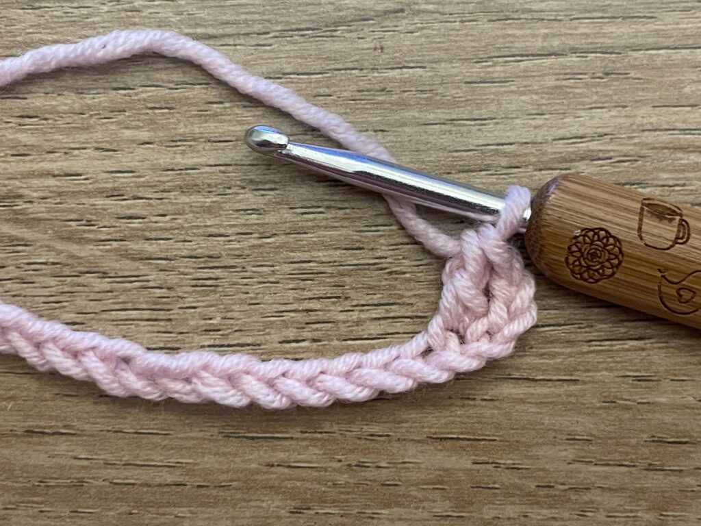Distelsteek haken 8 Distelsteek stap 3