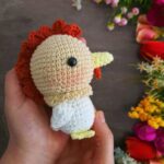 Kleine Haan Haakpatroon 212 Gratis haakpatroon Kleine Haan Haakpatroon - Amigurumi, Knuffel