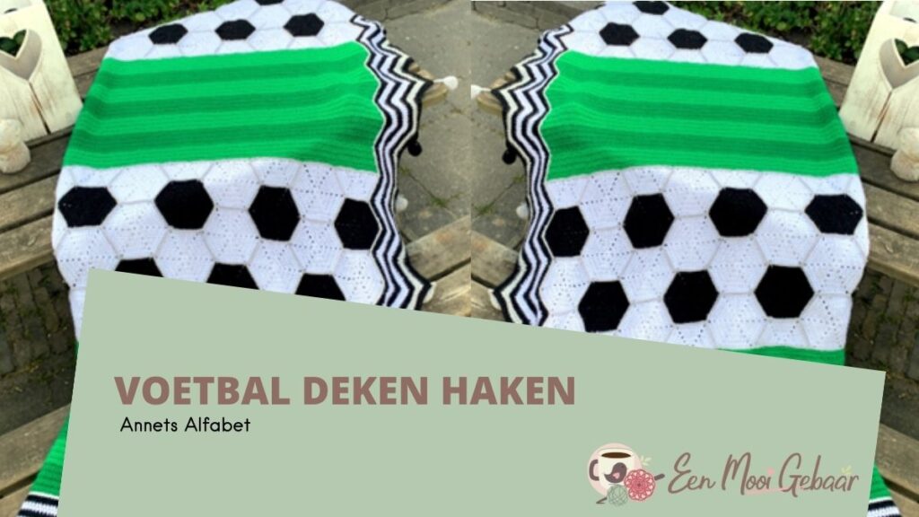 Voetbal Deken Haken Annets Alfabet Omslagfoto