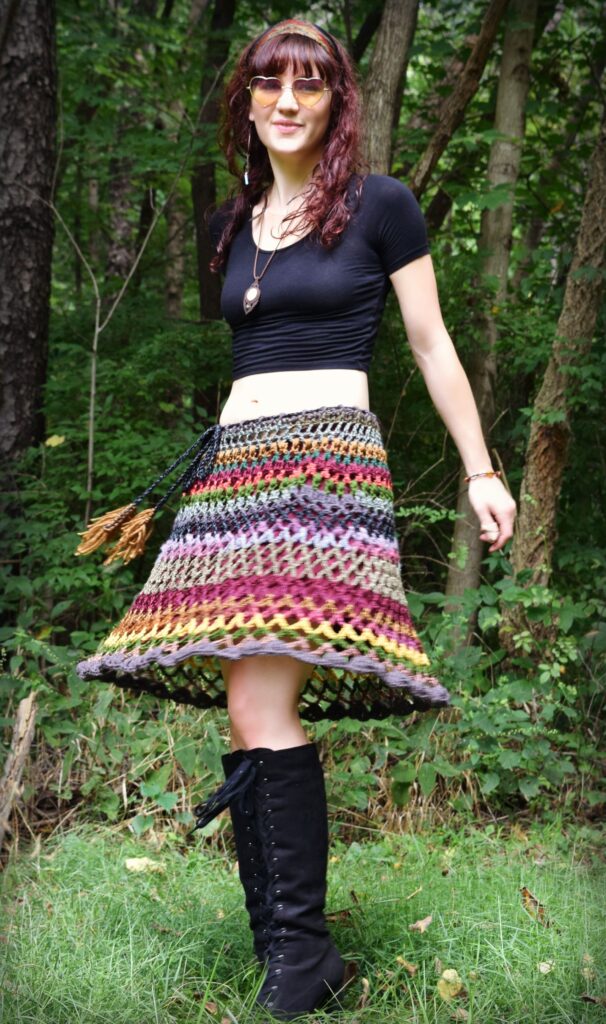 Dagdromer Poncho Haakpatroon 6 Dagdromer Poncho Morale Fiber 6