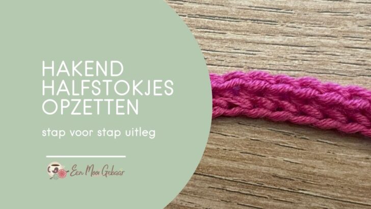 Hakend halfstokjes opzetten Omslagfoto