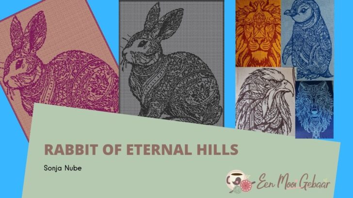 Nederlands haakpatroon konijnen deken – Rabbit of Eternal Hills – Sonja Nube