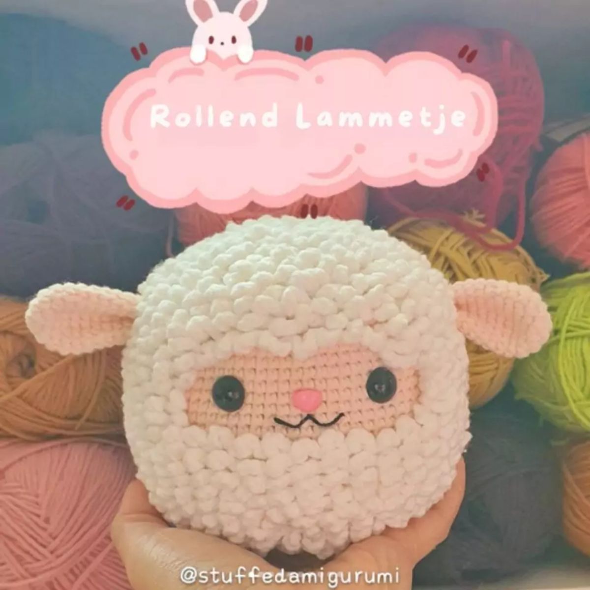 Rollend Lammetje - Gratis haakpatroon