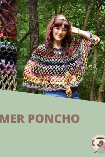 Dagdromer Poncho Haakpatroon 122 Dagdromer-Poncho-Morale-Fiber-Omslagfoto