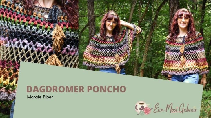 Dagdromer Poncho Haakpatroon