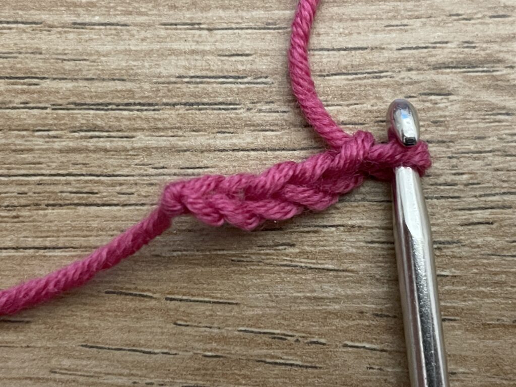 Vierkant spiraal stap 1