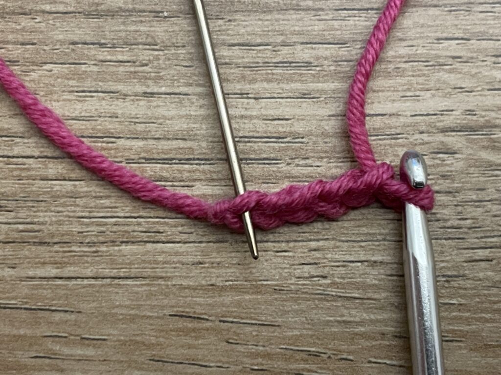 Vierkant spiraal stap 2
