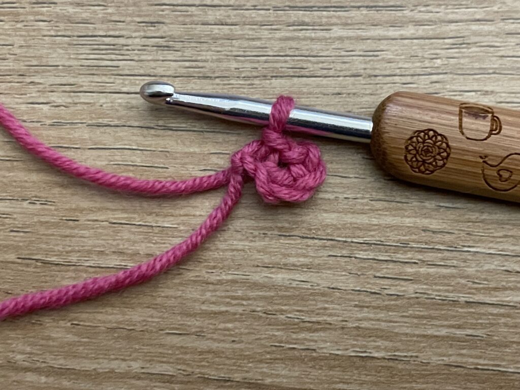 Vierkant spiraal stap 3