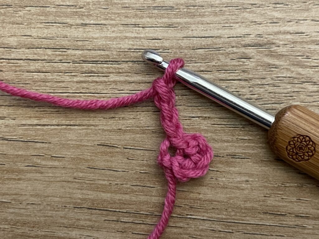 Vierkant spiraal stap 4