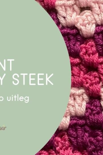 Diamant granny steek haken 28 Omslagfoto Diamant Granny Steek