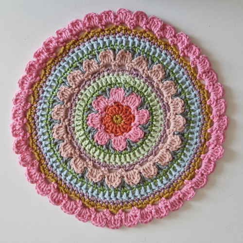 Bloemenpers Mandala 1 Bloemenpers mandala