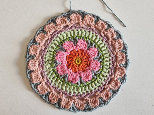 Bloemenpers Mandala 8 Haakpatroon Bloemenpers 8