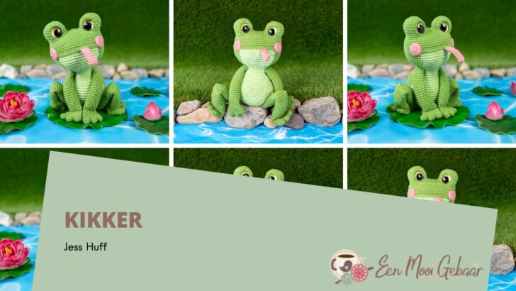 Kikker Amigurumi Haakpatroon