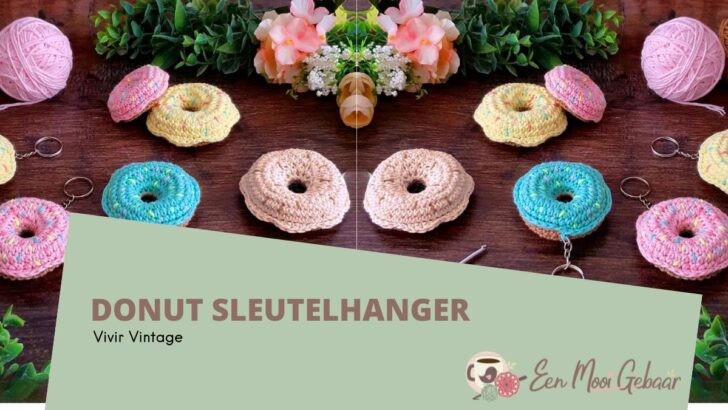 Donut Sleutelhanger Haken