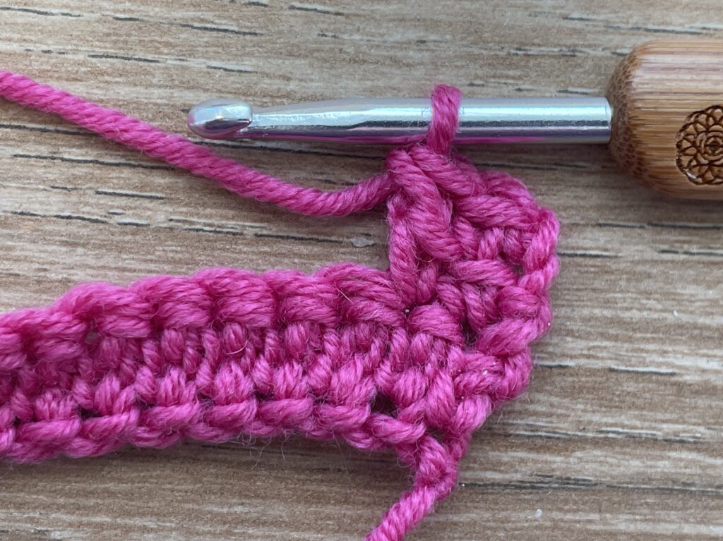 Gekoppelde stokjes stap 21