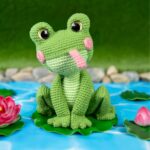 Kikker Amigurumi Haakpatroon 164 Gratis haakpatroon Kikker Amigurumi Haakpatroon - Amigurumi, Knuffel - haaknaald 3.5 mm