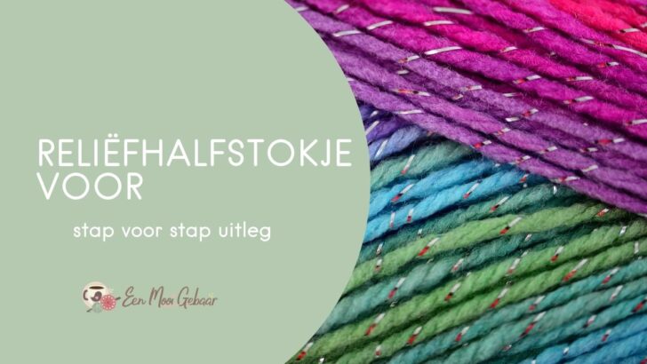 Reliëfhalfstokje-voor haken