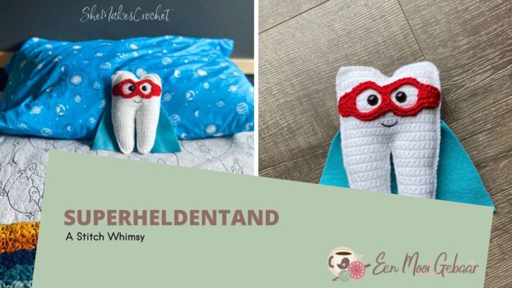 Superheldentand SheMakesCrochet Omslagfoto 1