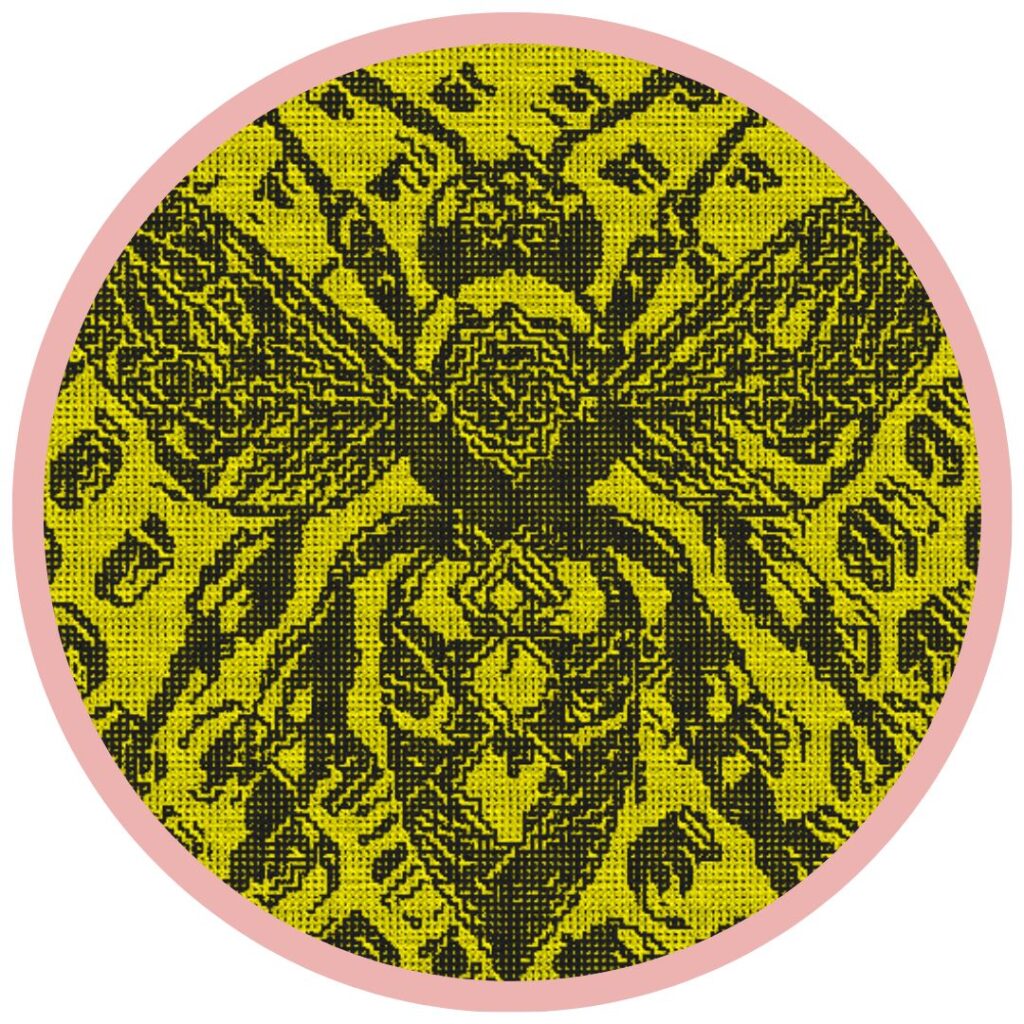Top 10 haakpatronen juli 2025 25 Bee of Golden Nectar - Sonja Nube Galerij