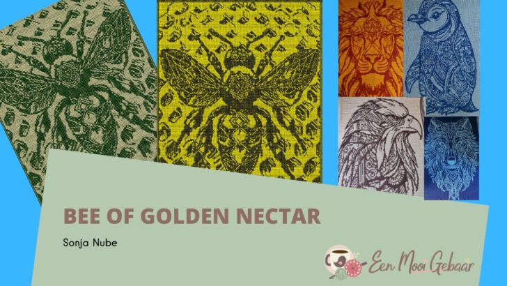 Bee of Golden Nectar Sonja Nube Omslag