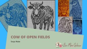 Cow Of Open Fields Sonja Nube omslag