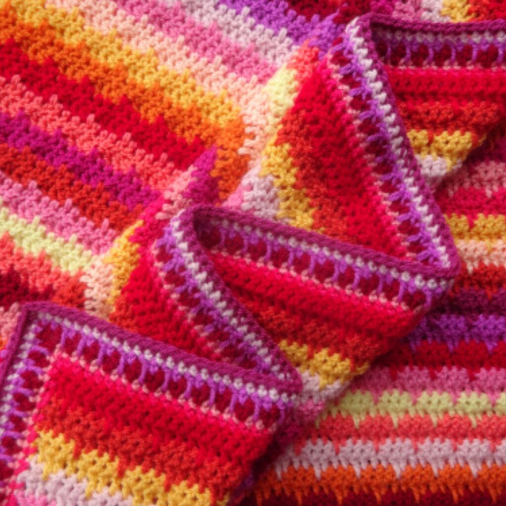 Planten haken: de leukste haakpatronen voor groen in huis 9 Gratis haakpatroon Dahlia Rand Haakpatroon met videotutorial - Rand om deken - Stylecraft Special DK - haaknaald 4 mm