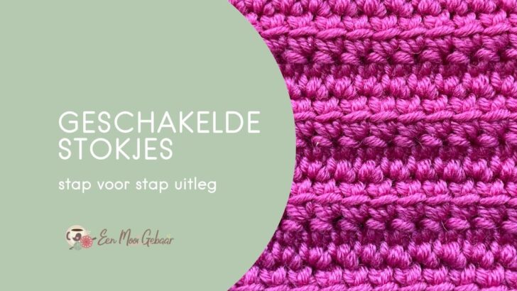 Geschakelde stokjes haken