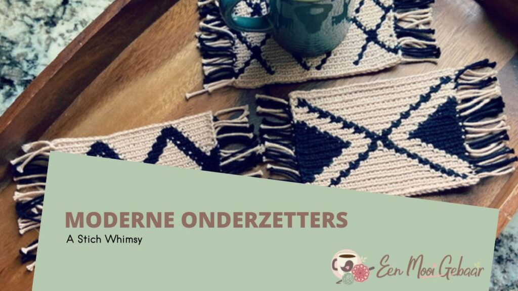 Moderne onderzetters A Stich Whimsy Omslagfoto