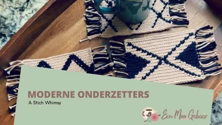 Moderne Onderzetters Haakpatroon