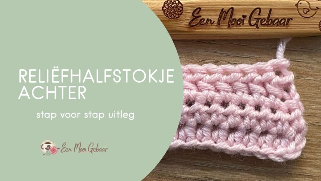 Haaksteken 32 Reliefhalfstokje achter Omslagfoto