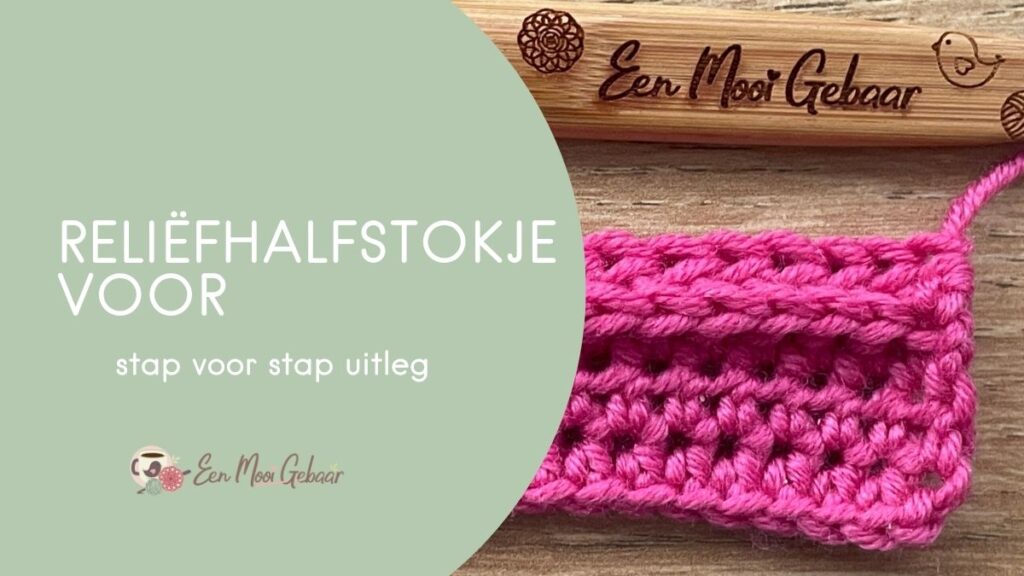 Haaksteken 33 Reliefhalfstokje voor Omslagfoto