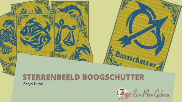 Nederlands haakpatroon Sterrenbeeld Boogschutter deken – Sterrenbeeld Boogschutter – Sonja Nube