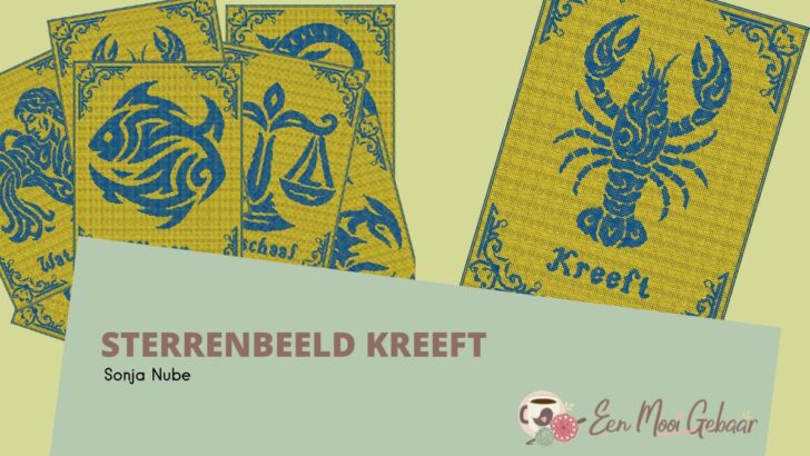 Nederlands haakpatroon Sterrenbeeld Kreeft deken – Sterrenbeeld Kreeft – Sonja Nube