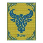 Nederlands haakpatroon Sterrenbeeld Stier deken - Sterrenbeeld Stier - Sonja Nube 150 Gratis haakpatroon Nederlands haakpatroon Sterrenbeeld Stier deken - Sterrenbeeld Stier - Sonja Nube - Deken - Scheepjes C...