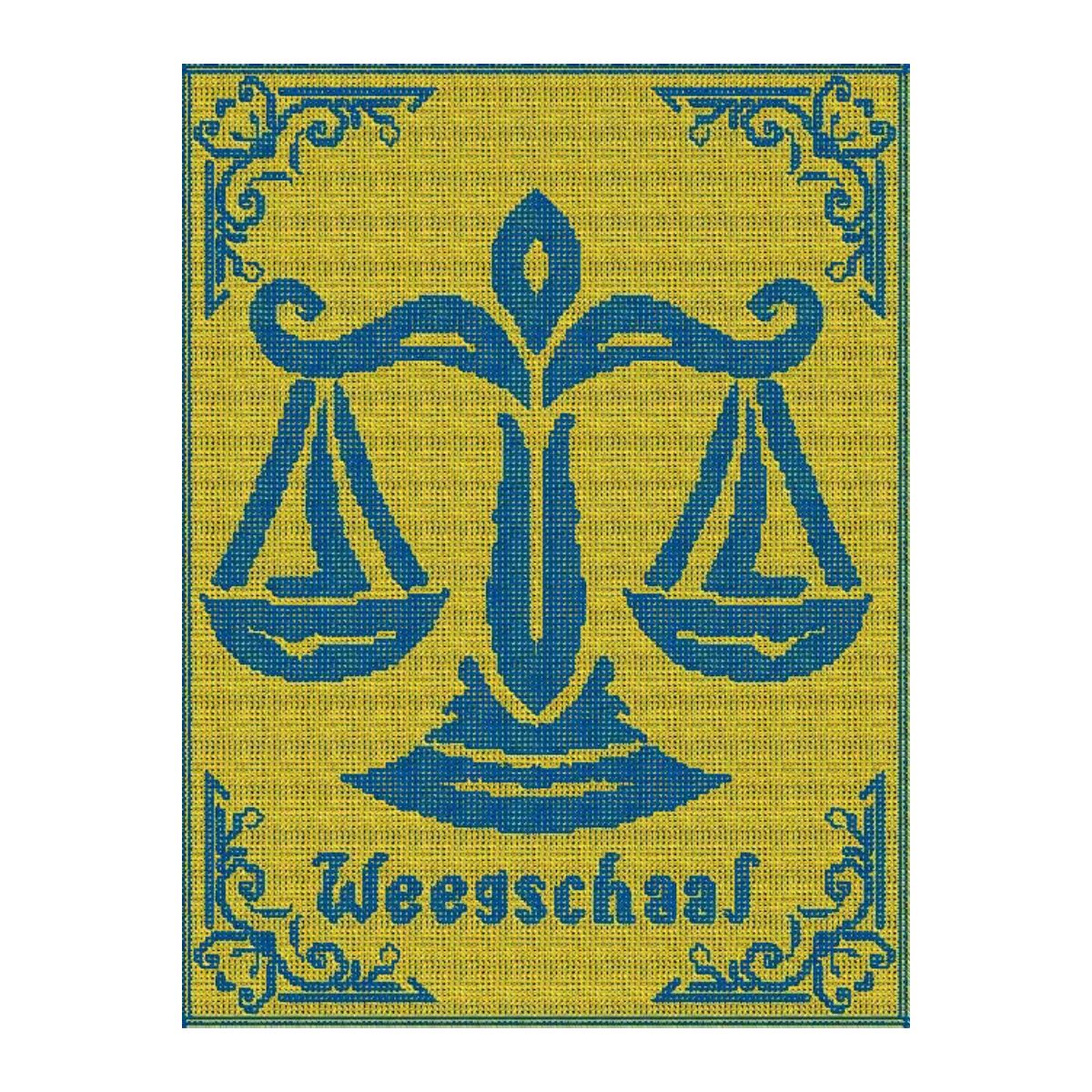 Nederlands haakpatroon Sterrenbeeld Weegschaal deken - Sterrenbeeld Weegschaal - Sonja Nube